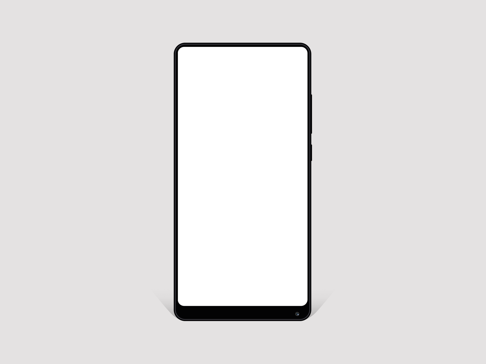 Minimalistic Xiaomi Mi Mix 2 Mockup The Mockup Club