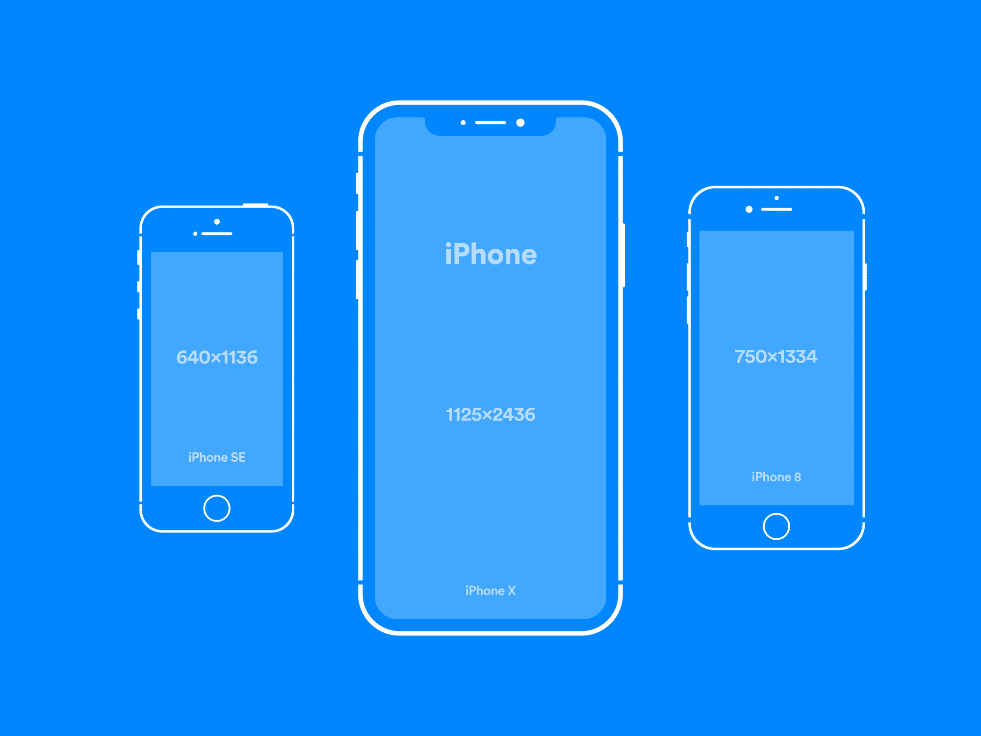 Download Simplistic Vector Iphone Mockups The Mockup Club