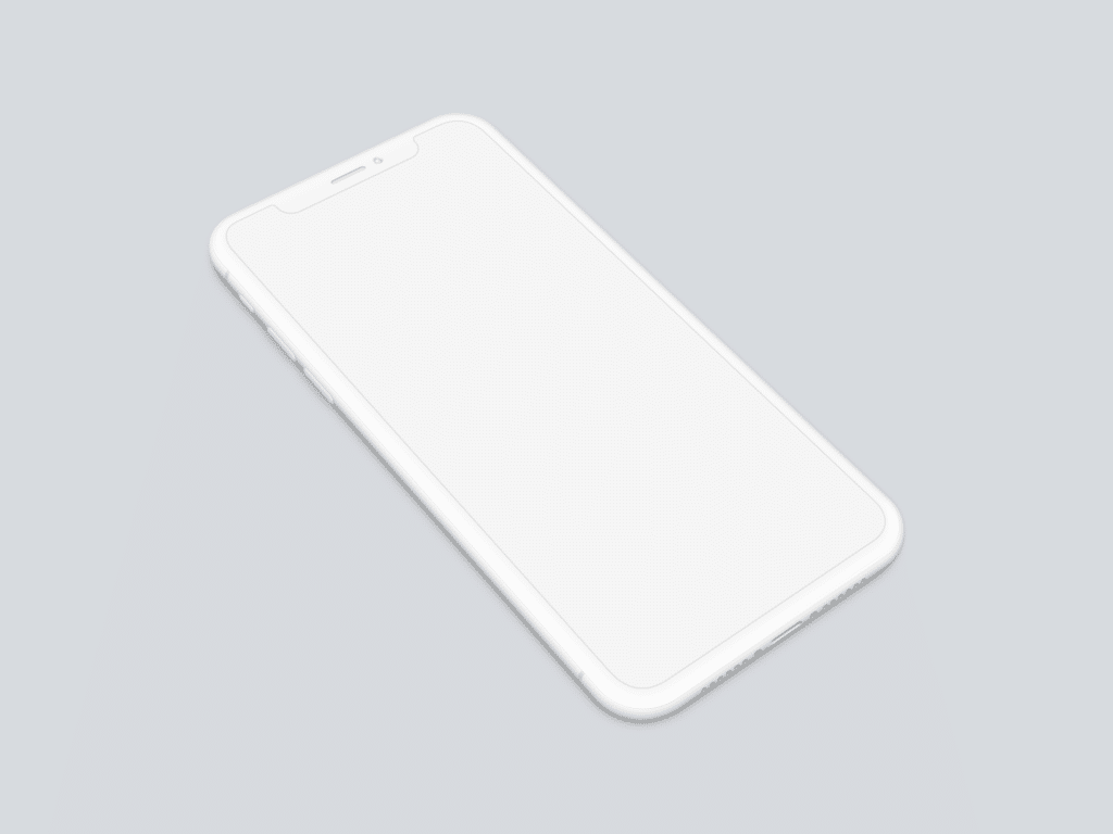 Download iPhone X Clay Mockup | The Mockup Club